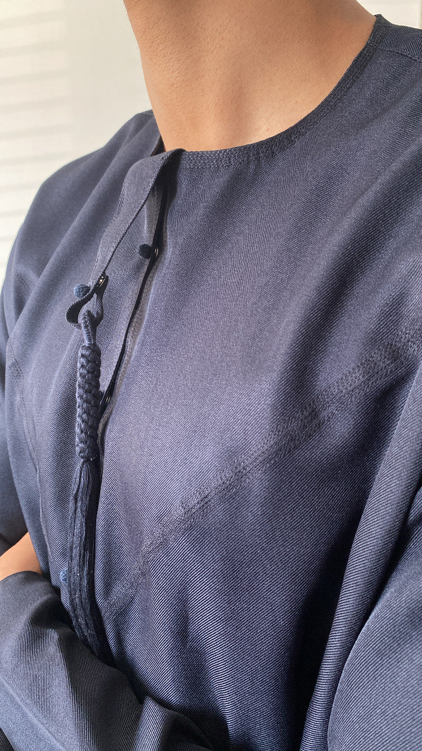 Midnight Navy Emirati Thobe