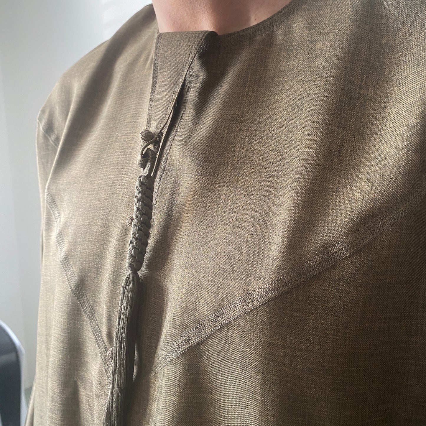 Olive Brown Emirati Thobe