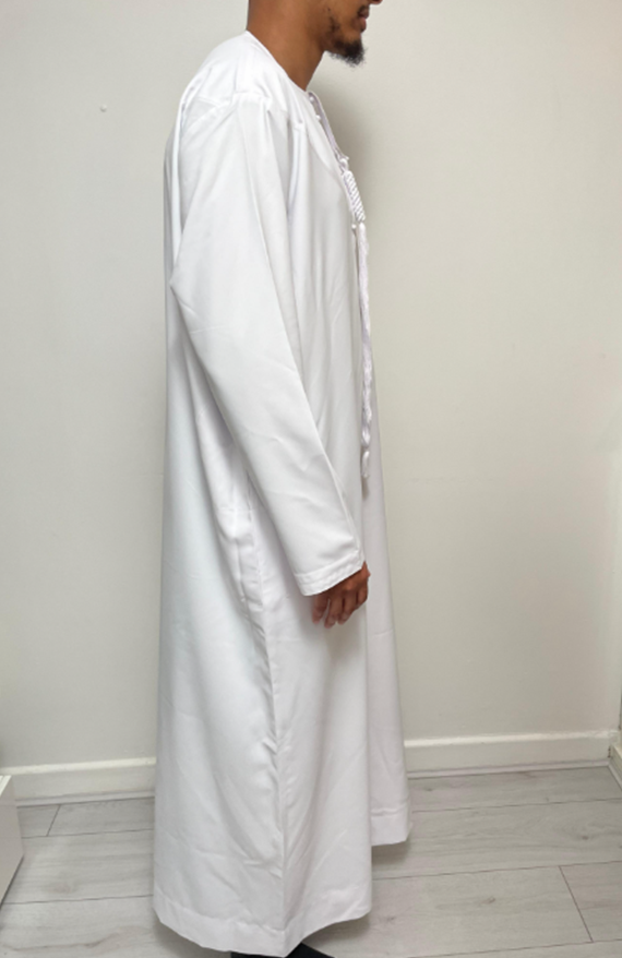 White Emirati Thobe