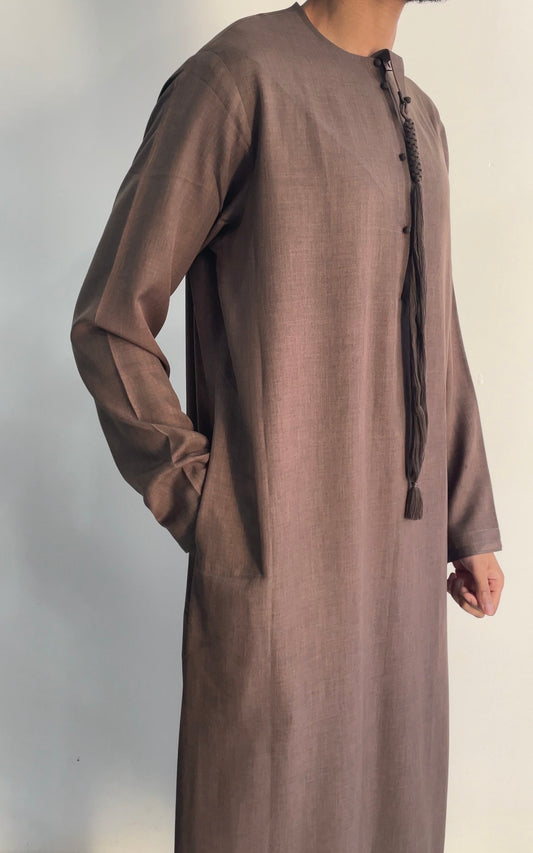 Brown Men’s Thobe