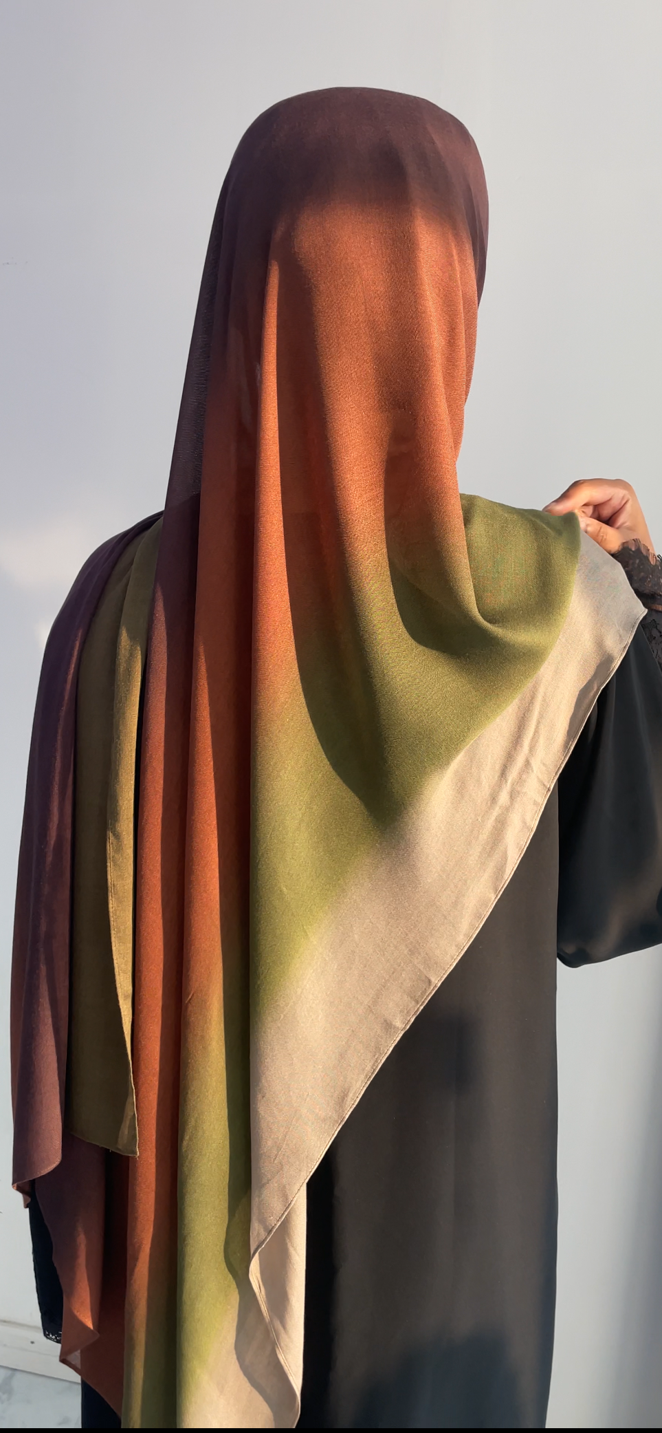 Ombre modal hijab
