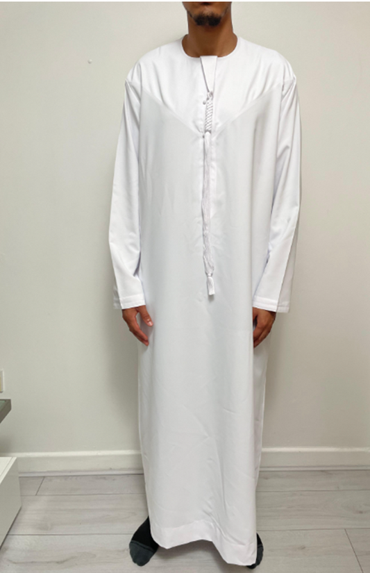 White Emirati Thobe